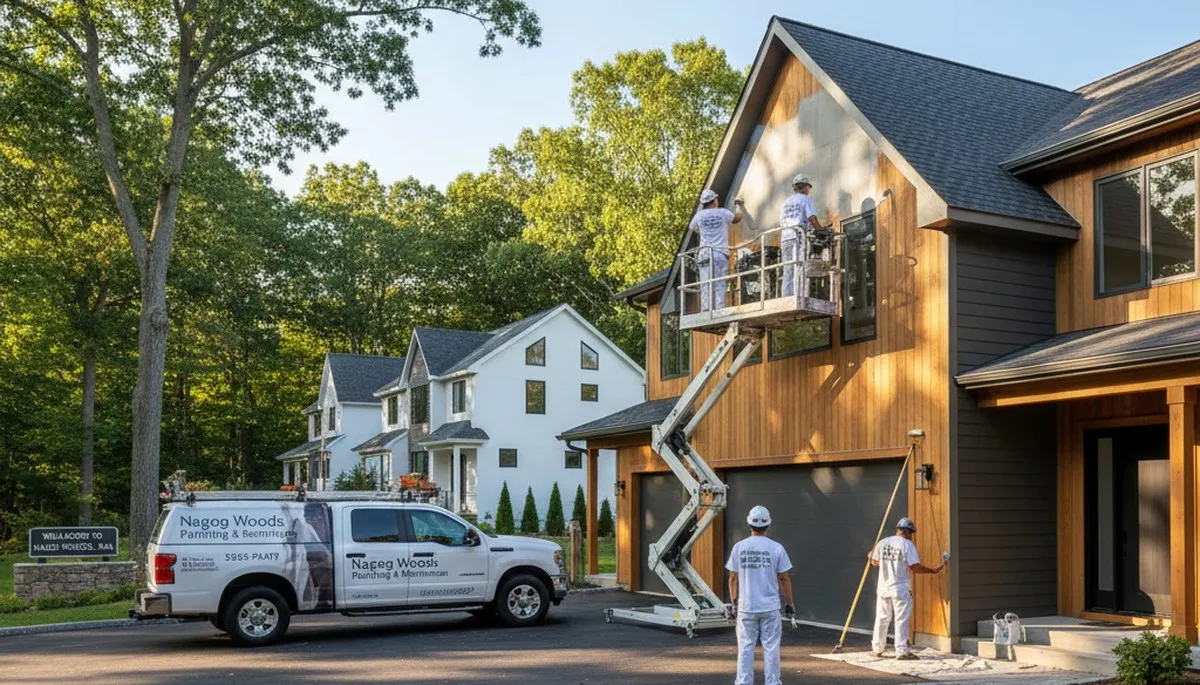 House painting services in Concord, MA for residential interior and exterior painting projects