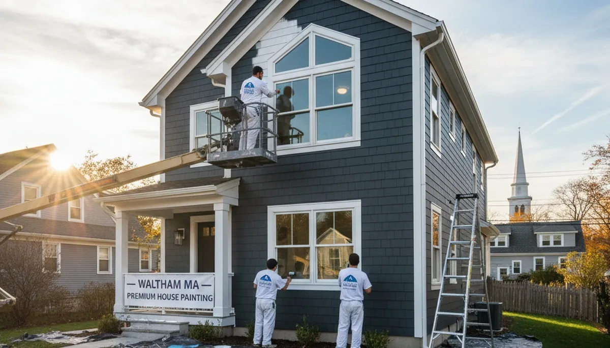 Professional house painting services in Concord MA by paintingconcordma.com